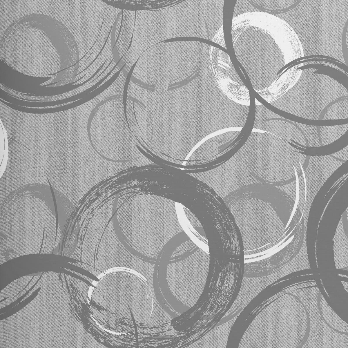 Bettwäsche New Circles Grau ca. 135x200cm - Grau, Textil (135/200cm) - Modern Living