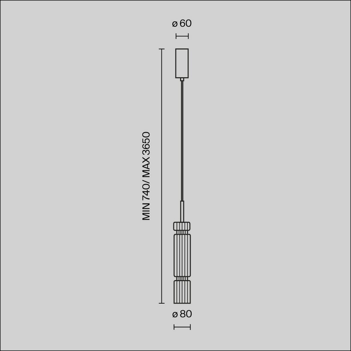 Pendelleuchte Mod272pl-L12bs3k1 - Weiss, Design, Kunststoff (8/365cm) - MAYTONI