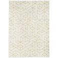 Webteppich Berlin Gelb/Weiß 80x150cm - Gelb/Weiß, Textil (080/150cm) - Mömax modern living Webteppich Berlin Gelb/Weiß 80x150cm - Gelb/Weiß, Textil (080/150cm) - Mömax modern living