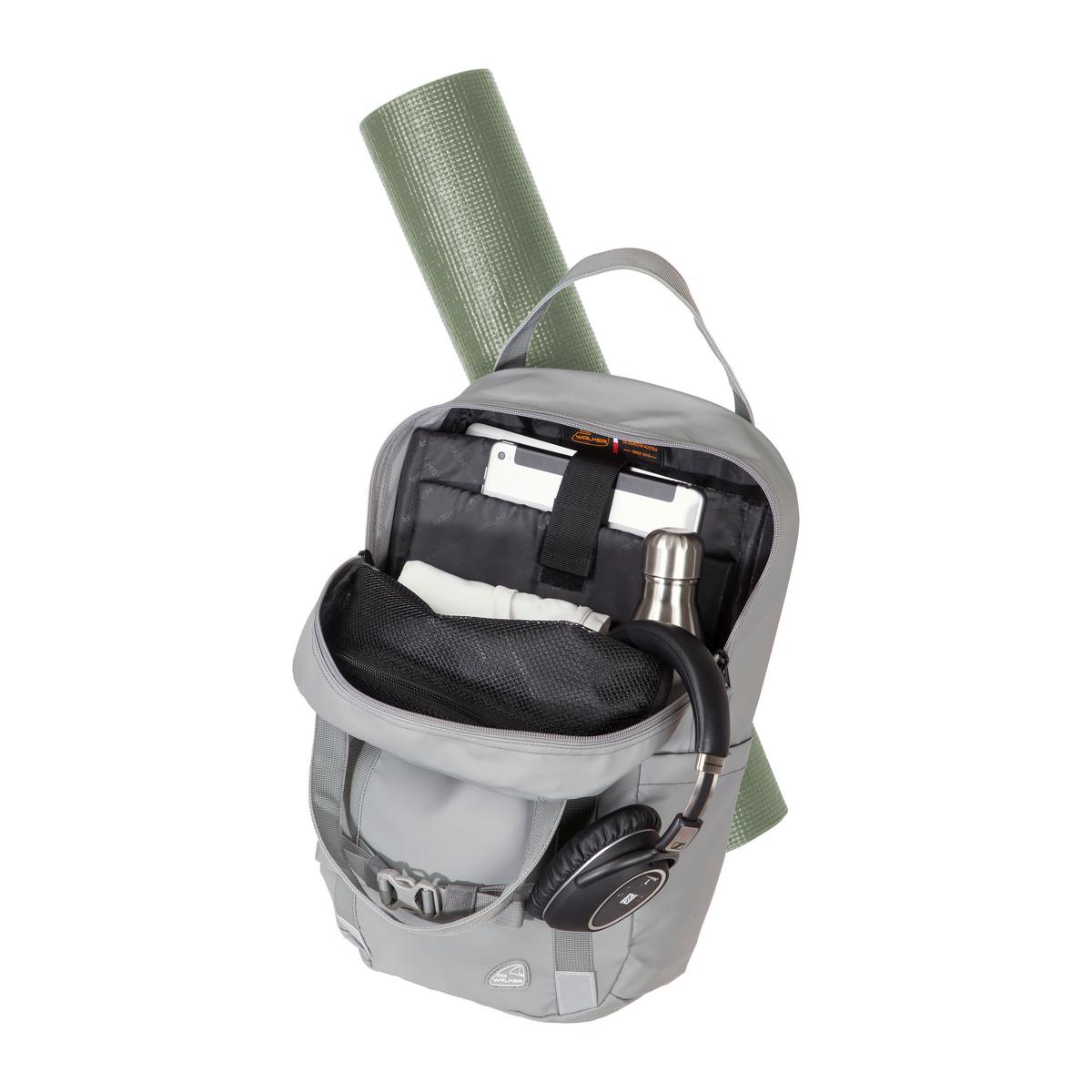 Nahrbtnik Walker Sense, Svetlo Siva, 21 L - svetlo siva, Konvencionalno, tekstil (30/46/14cm) - Schneiders