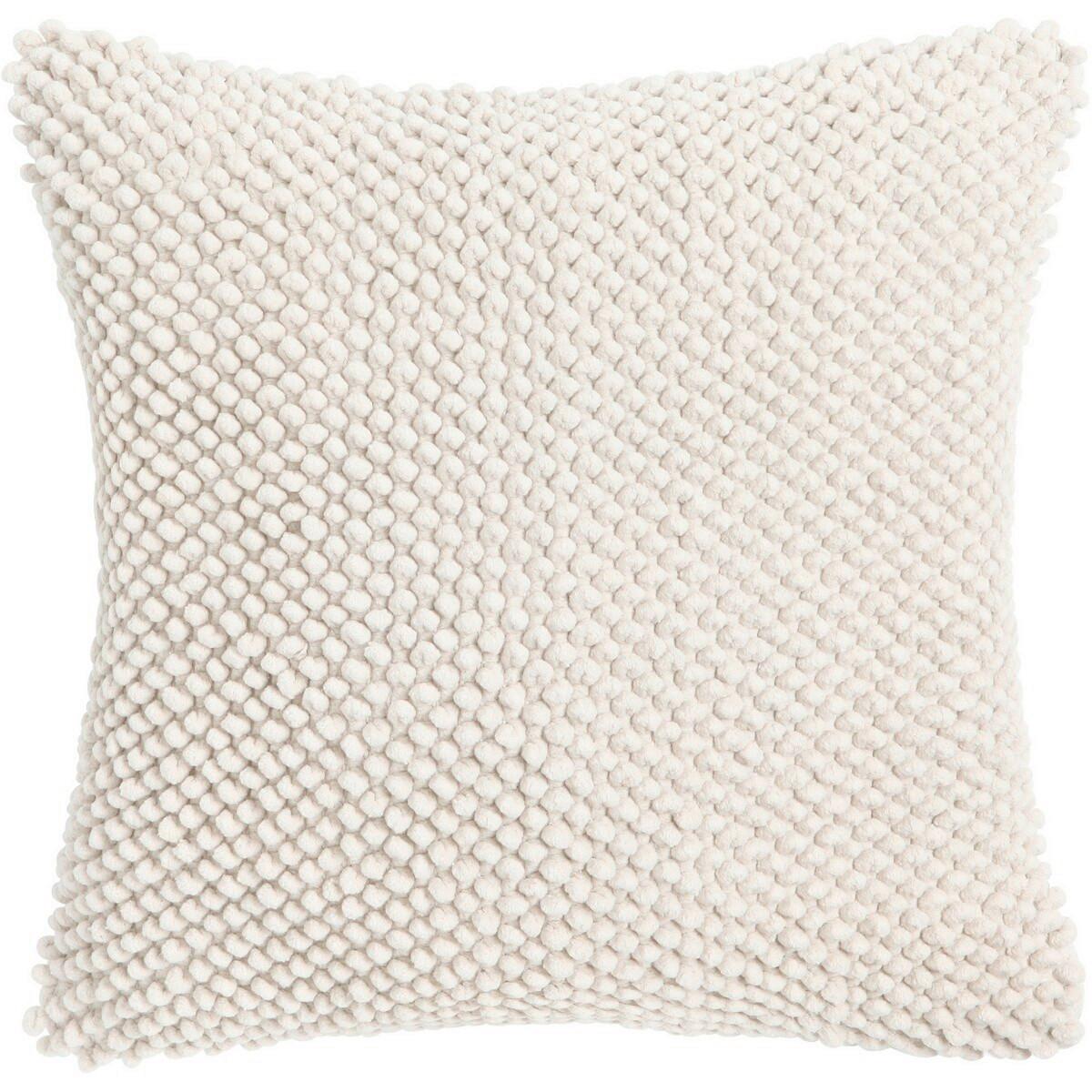 PODUSZKA DEKORACYJNA 7003GFBS19 - jasnoszary, Basics, tkanina (45/45cm)