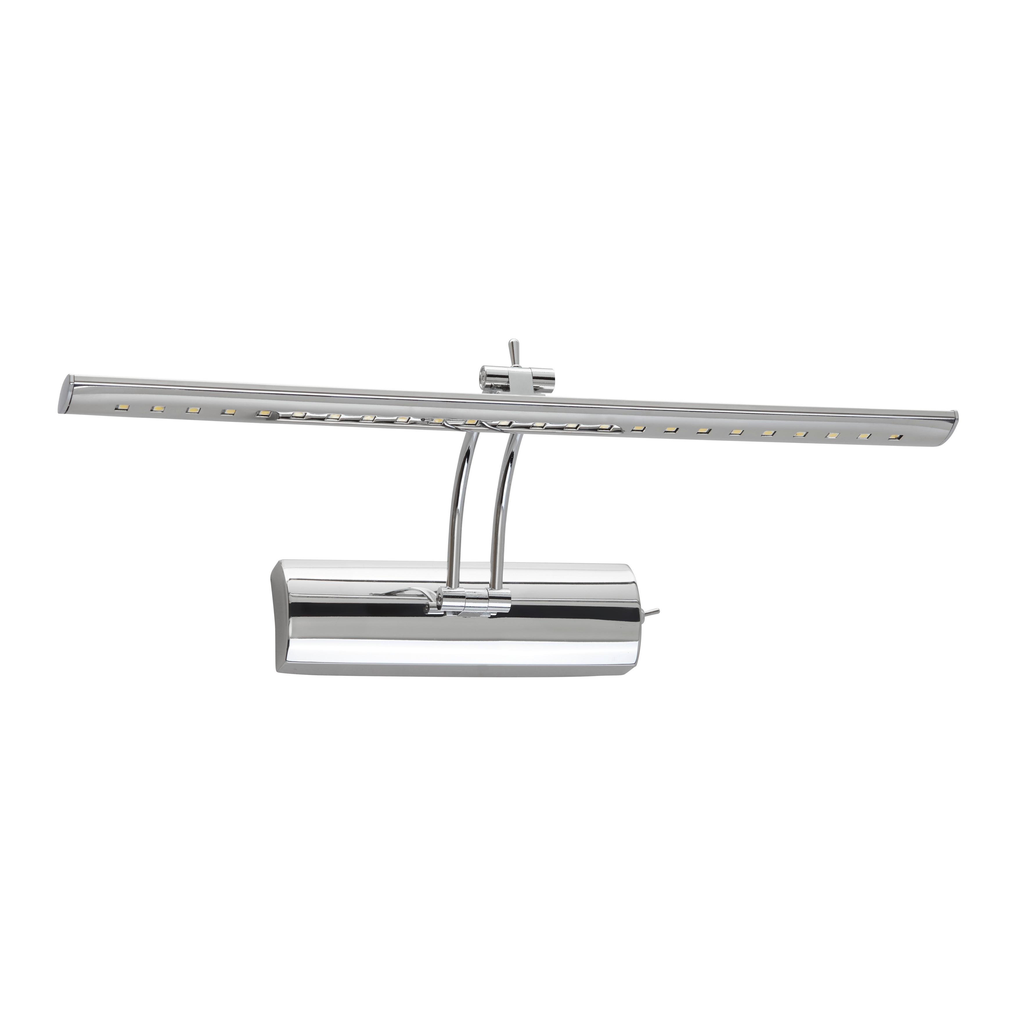 LED-Wandleuchte Picture max. 3 Watt - Chromfarben, Kunststoff/Metall (43/18/16cm)