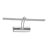 LED-Wandleuchte Picture max. 3 Watt - Chromfarben, Kunststoff/Metall (43/18/16cm)
