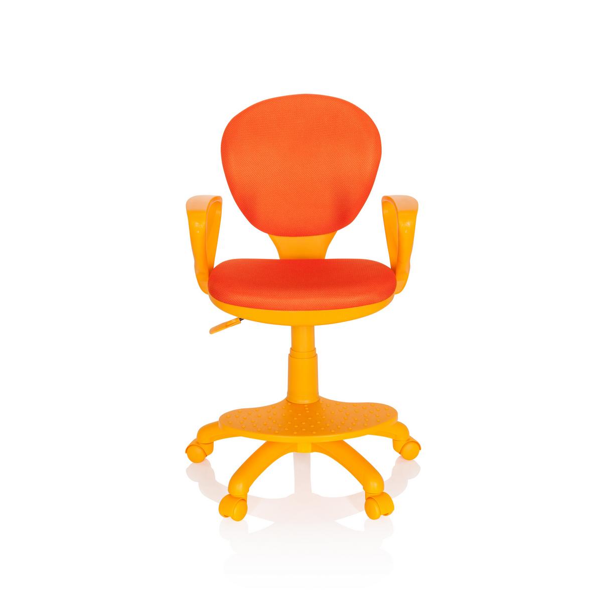 Otroški Vrtljivi Stol Colour, Oranžna - oranžna, Basics, umetna masa (53/83-95/51cm) - MID.YOU