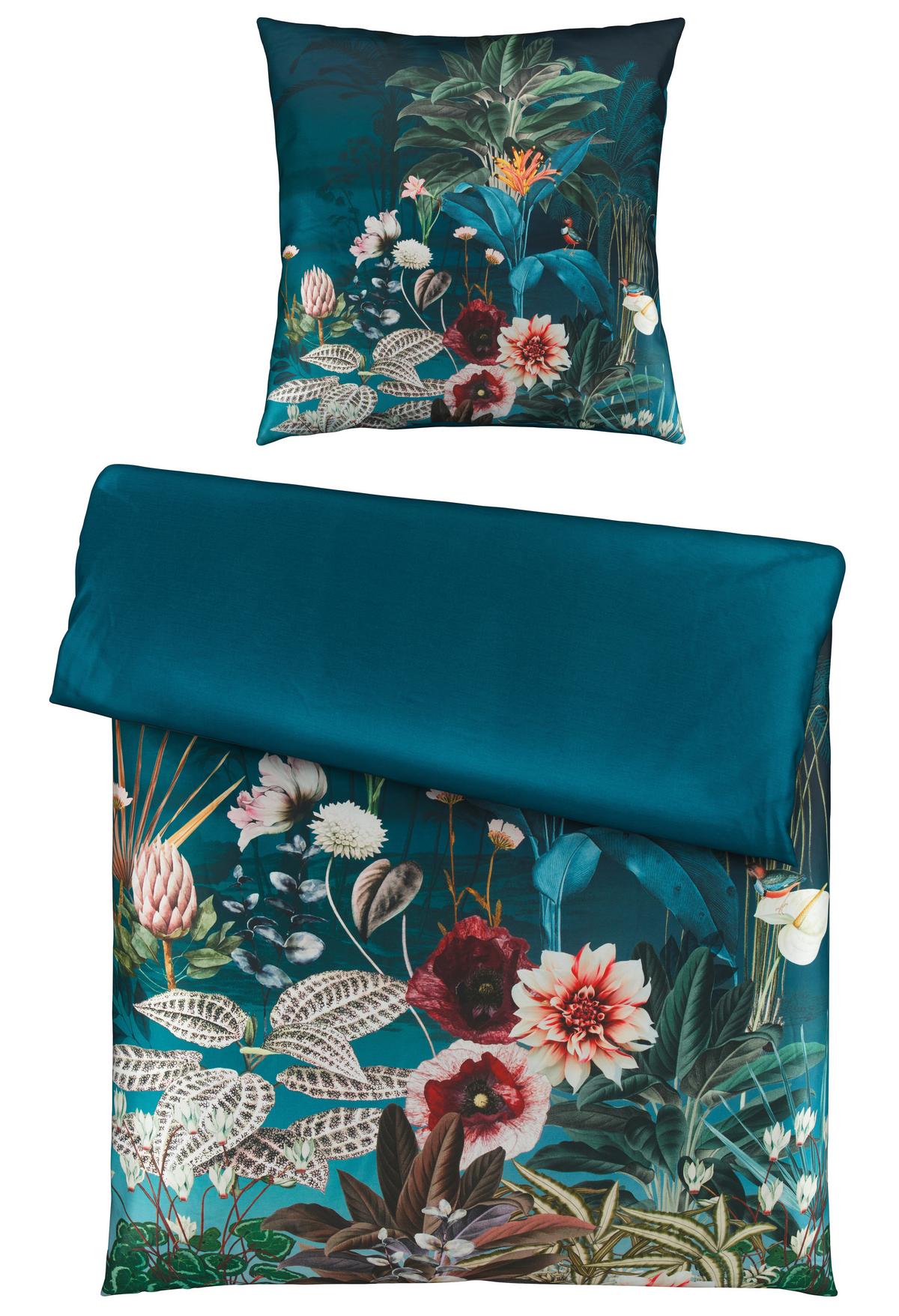 POŚCIEL DWUSTRONNA 5231 - jadeitowa zieleń, Lifestyle, tkanina (135/200cm) - Ambiente