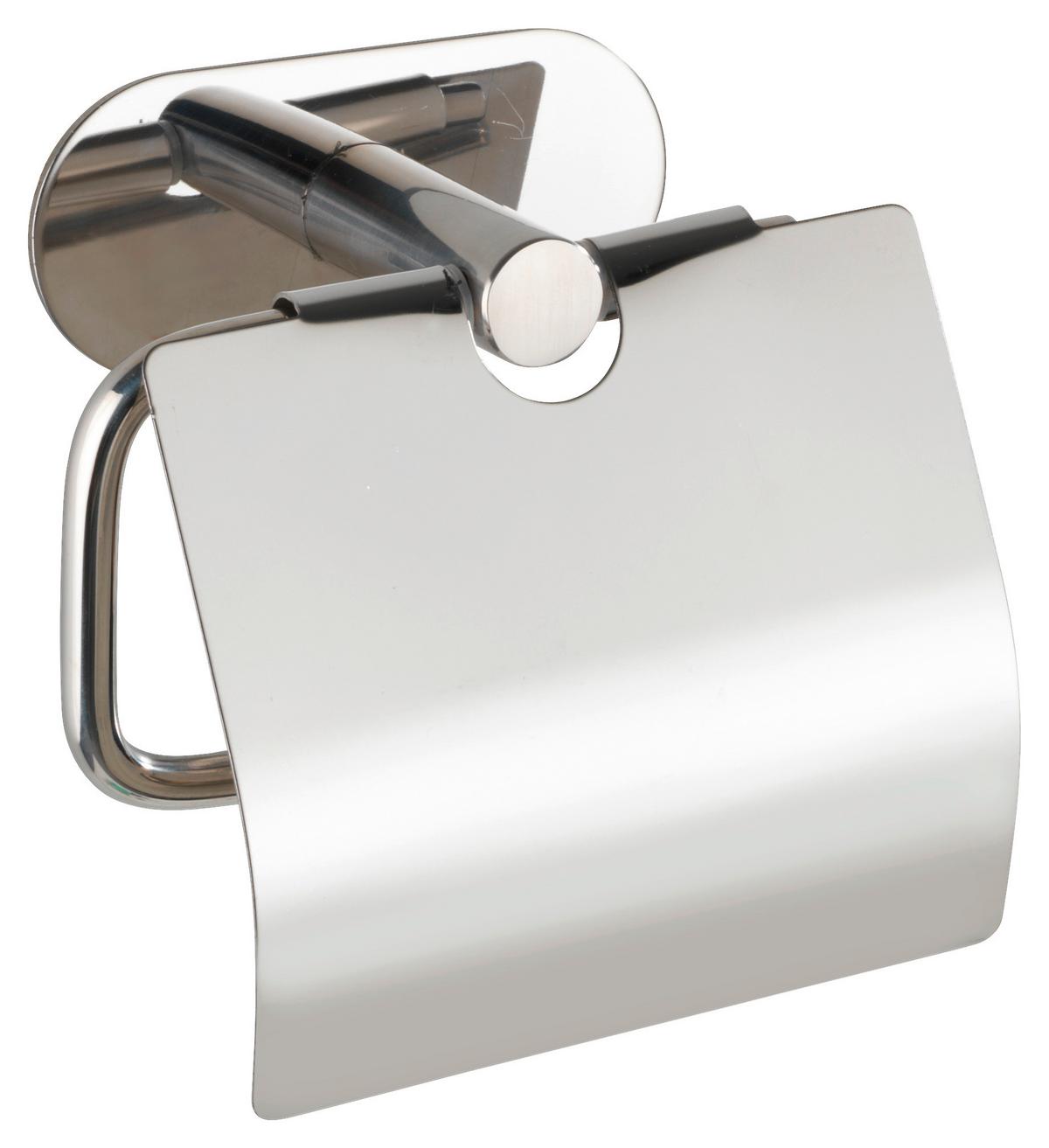 Toilettenpapierhalter in Chromfarben - Chromfarben, MODERN, Metall (14/12,5/7cm) - Mömax