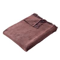 Decke El Sol Dunkelrosa ca.150x200cm - Dunkelrosa, Textil (150/200cm) - Modern Living