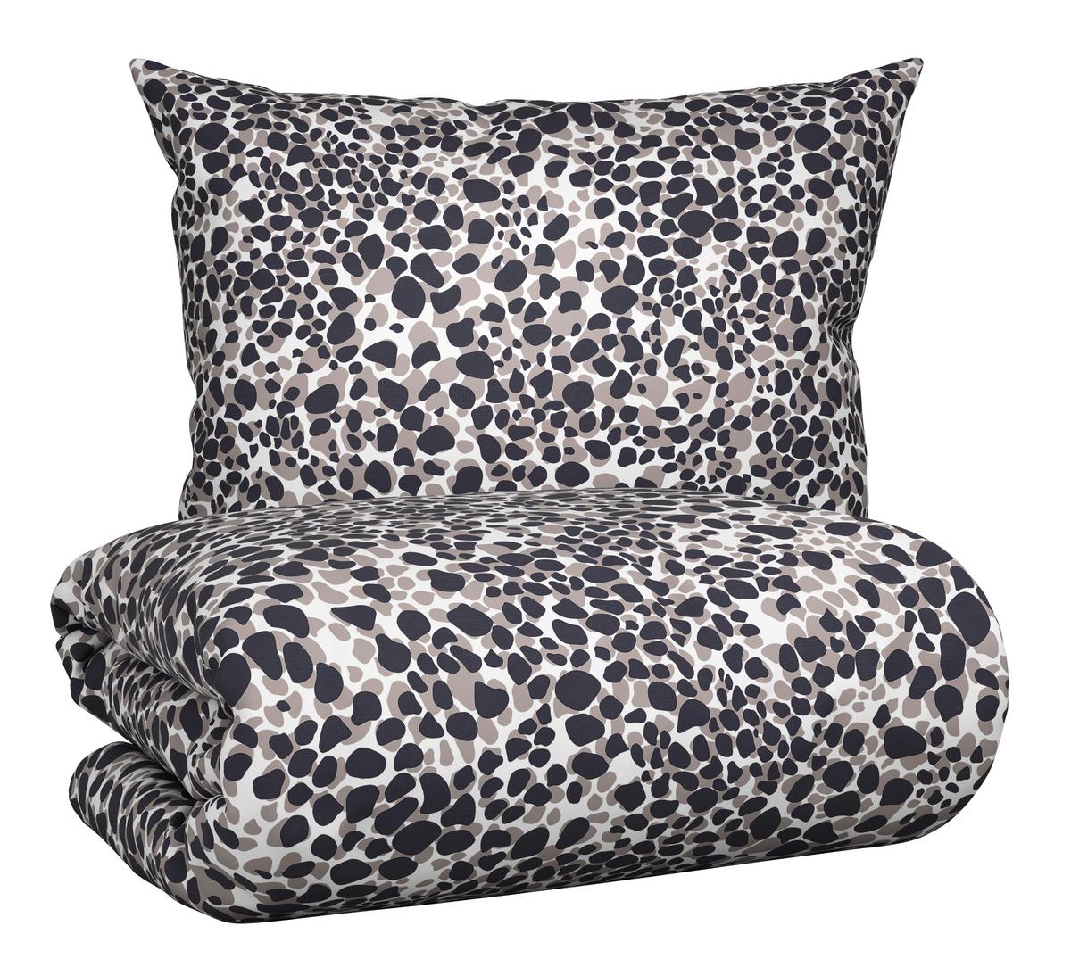 Ágyneműhuzat-garnitúra Stony Frames - szürke, Romantik / Landhaus, textil (140/200cm) - Modern Living