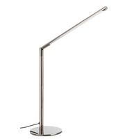 Namizna Led-svetilka Carlo, S Sijalko - srebrne barve, Basics, kovina (3/3/40cm) - Globo