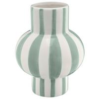 Vase Miami I Hellgrün - Hellgrün, Basics, Glas (16/21/16cm) - Mömax