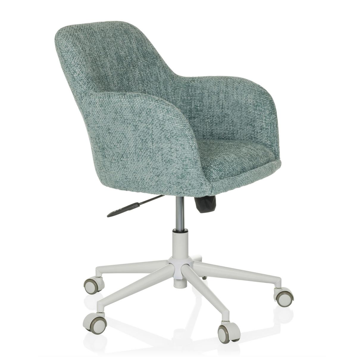 Vrtljivi Stol Solao Home, Metino Siva - metino siva/bela, Moderno, kovina/tekstil (58/78/60cm) - MID.YOU