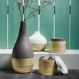 Vase Naturelle Weiß/Natur - Naturfarben/Weiß, Holz (18/17cm) - Mömax modern living Vase Naturelle Weiß/Natur - Naturfarben/Weiß, Holz (18/17cm) - Mömax modern living
