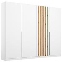 Ormar S Klasičnim Vratima Lamella - bijela/hrast Artisan, Moderno, drvni materijal/metal (226/210/54cm) - Modern Living