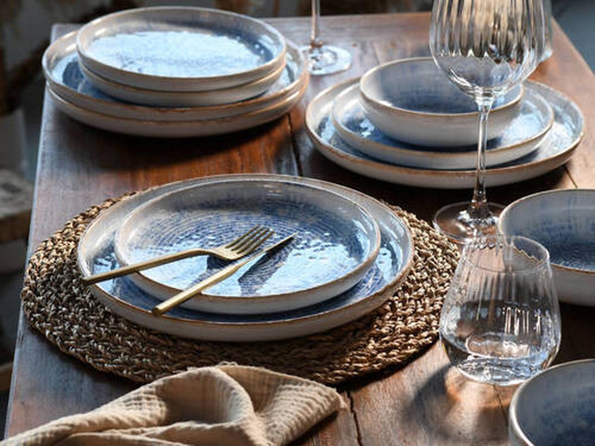 Jedilni Servis Uno Mykonos, 12-Delni - večbarvno, Trend, keramika - Creatable