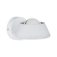 Wandleuchte Sabik in Weiß max. 9 Watt - Weiß, Basics, Kunststoff - Paulmann