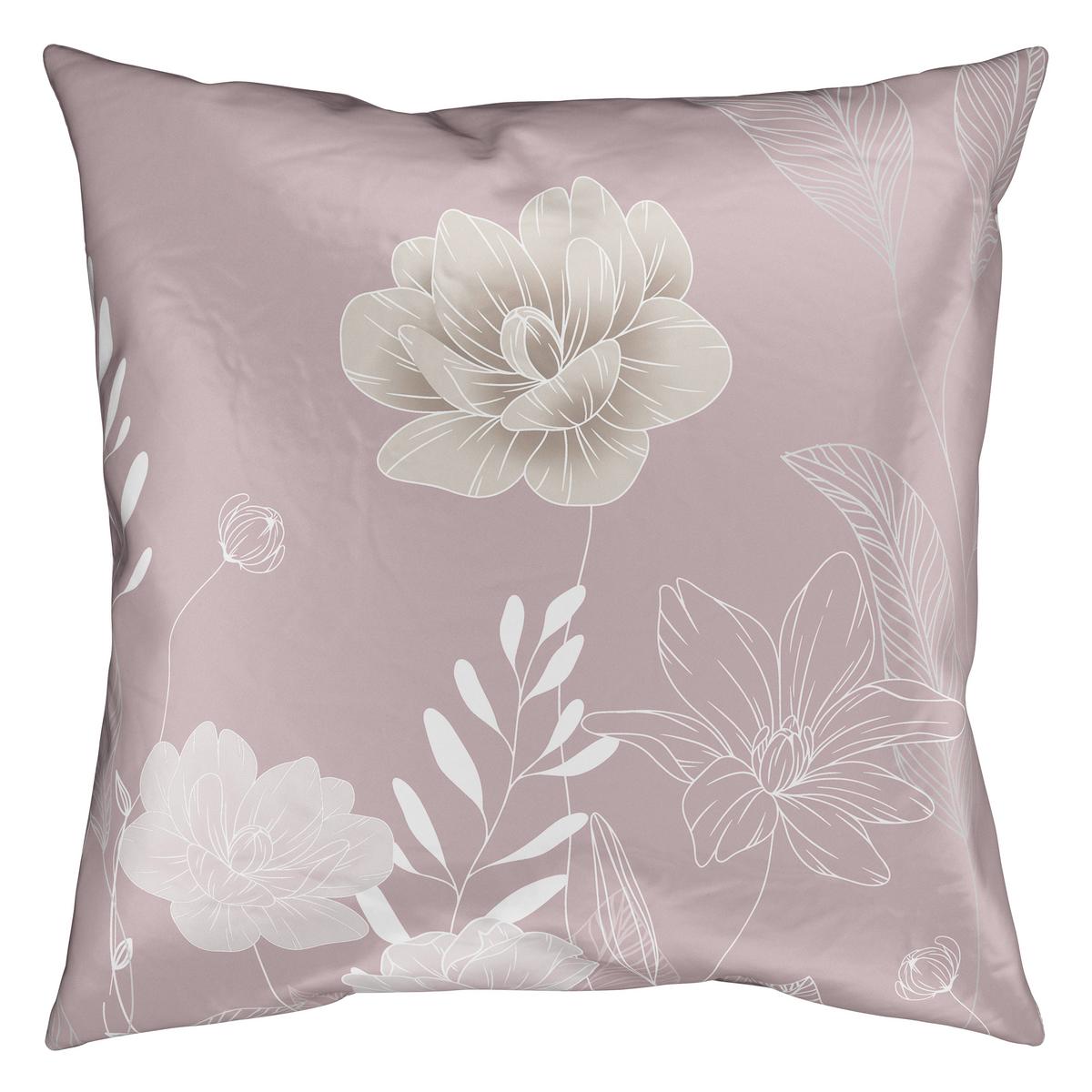 Bettwäsche Nala XXL Mauve ca. 200x200cm - Mauve, ROMANTIK / LANDHAUS, Textil (200/200cm) - Modern Living