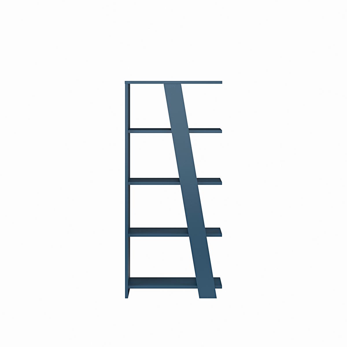 Polica Natta - tamno plava, Moderno, drvni materijal (72/161/29,6cm) - Modern Living