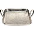 Dekotablett Tina Silber - Silberfarben, MODERN, Metall (31/25/7,8cm) Dekotablett Tina Silber - Silberfarben, MODERN, Metall (31/25/7,8cm)