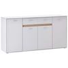 Comodă SLOT 4T - gri deschis, Modern, material pe bază de lemn (183,4/90/40cm) - Modern Living