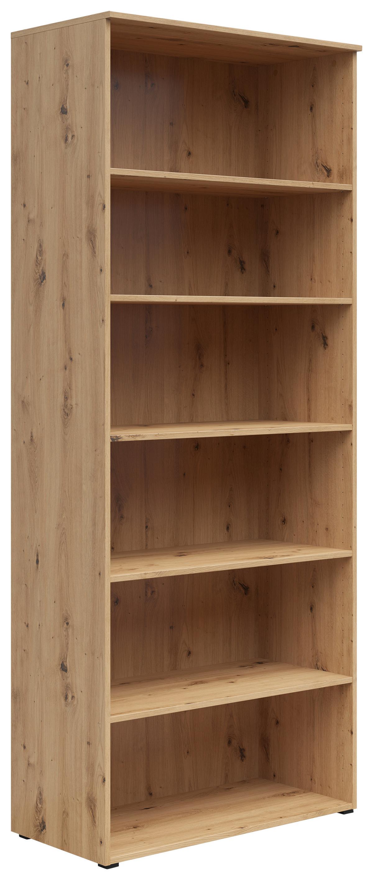 Regal Multistauraum - antracit/hrast artisan, Moderno, umetna masa/leseni material (80/195/40cm) - Premium Living