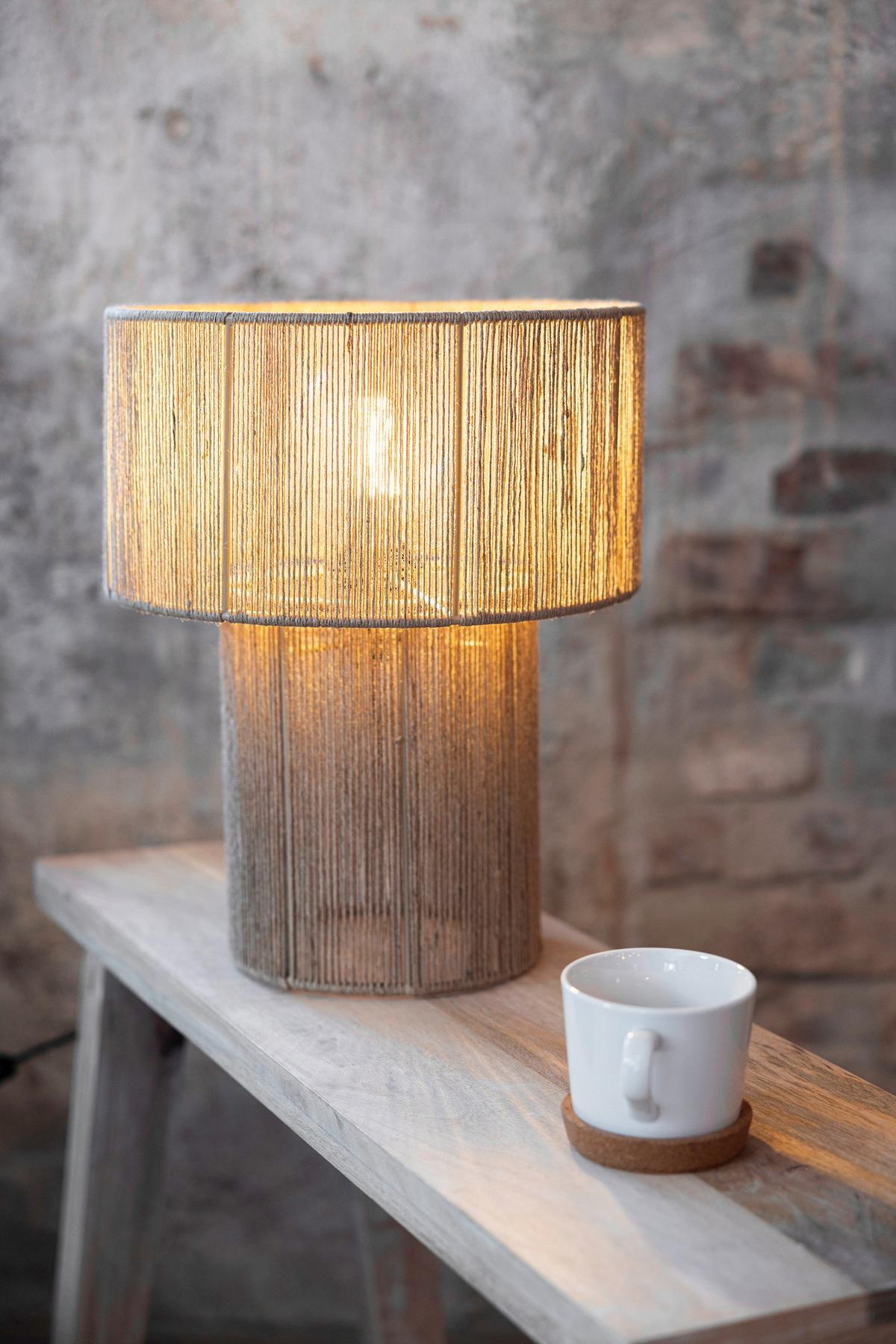 Tischleuchte Soga max. 40 Watt - Naturfarben, Basics (30/30/40cm) - Markslöjd