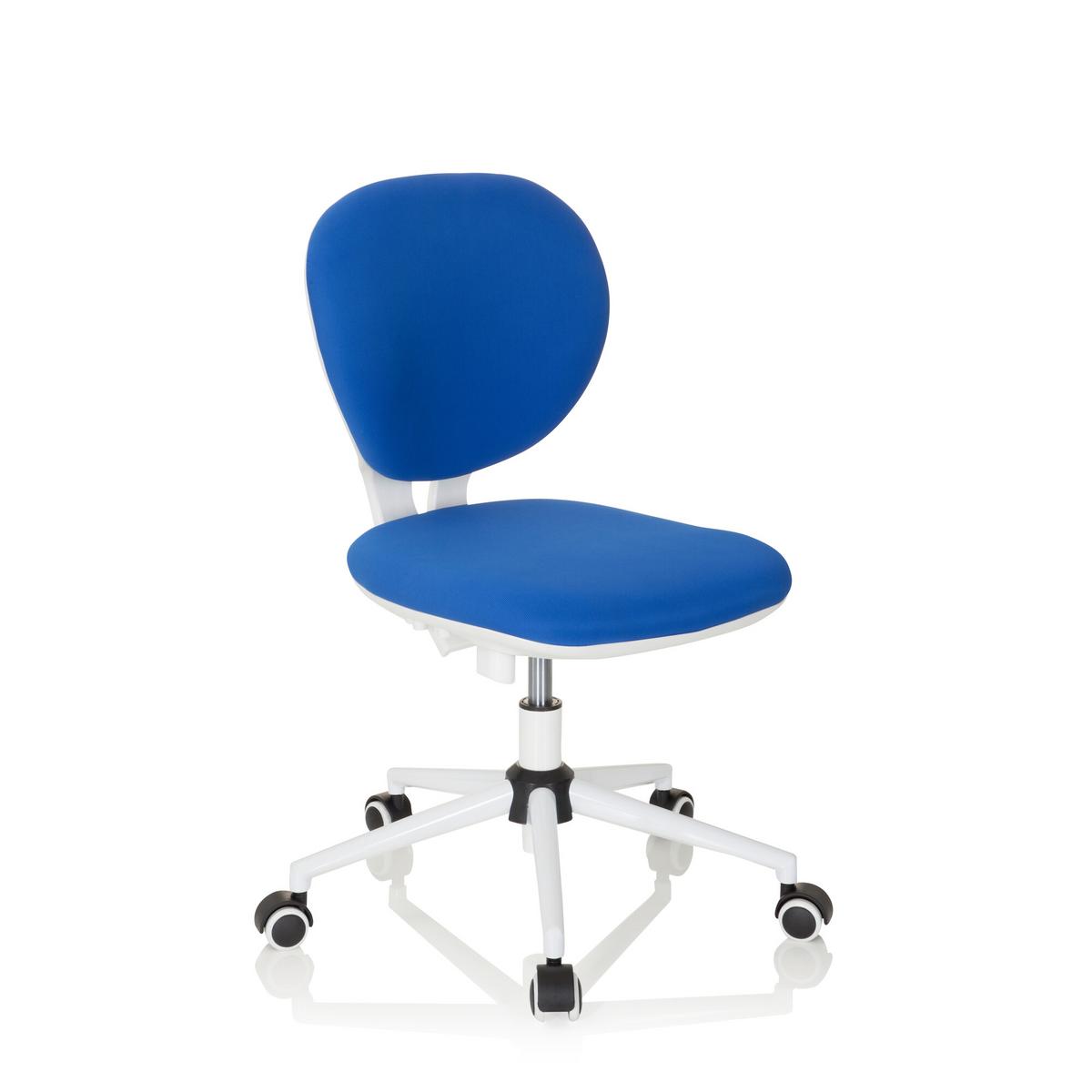 Jugenddrehstuhl Kid Vivo Stoff Blau/Weiß - Blau, Basics, Kunststoff (43/82-95/56cm) - MID.YOU