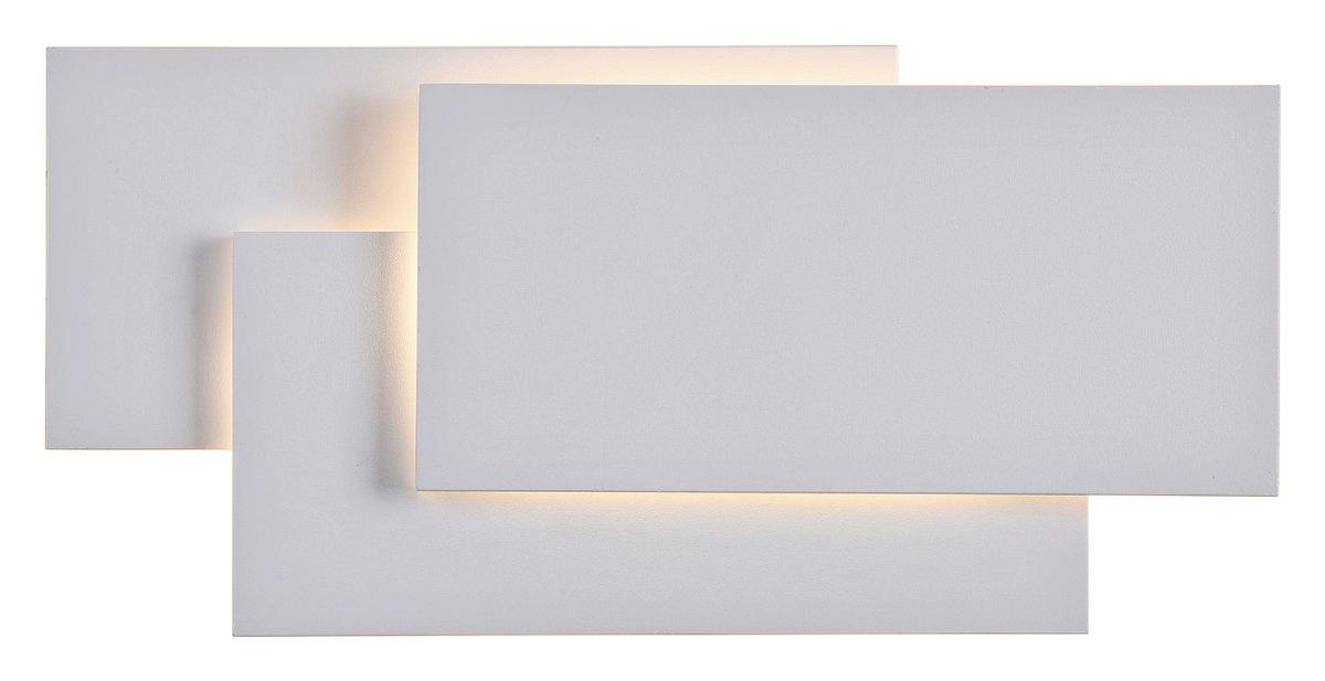 Wandleuchte Trame Weiß max. 12 Watt - Weiß, Trend, Metall (5,5/12,5/26cm) - MAYTONI