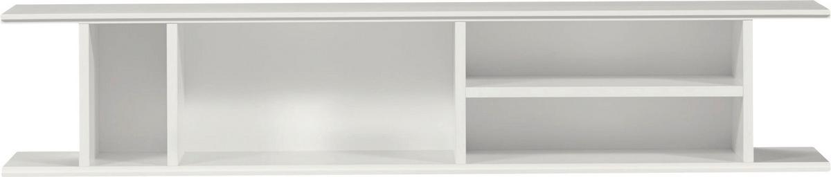 ELEMENT WISZĄCY NOW! EASY - biały, Design, materiał drewnopochodny (128/25,6/25cm) - Now by hülsta