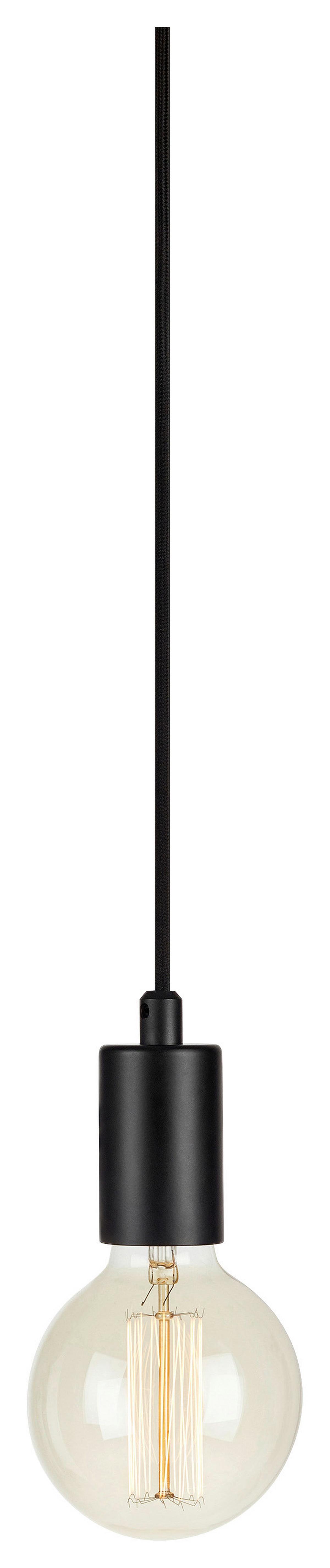 LAMPA ZWIESZANA SKY - czarny, Basics, metal (4,3/8,7cm) - Markslöjd