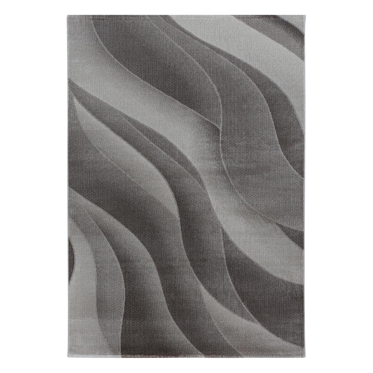 Webteppich Costa Braun ca. 80x250cm - Braun, Design, Textil (80/250cm) - Novel