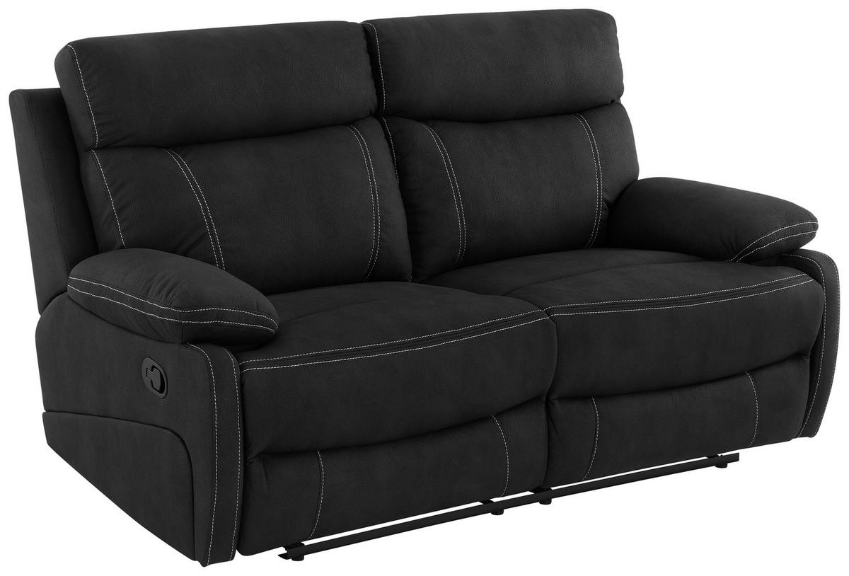 Dvosed Ember, Črna - črna, Basics, kovina/tekstil (178/103/96cm) - Livetastic