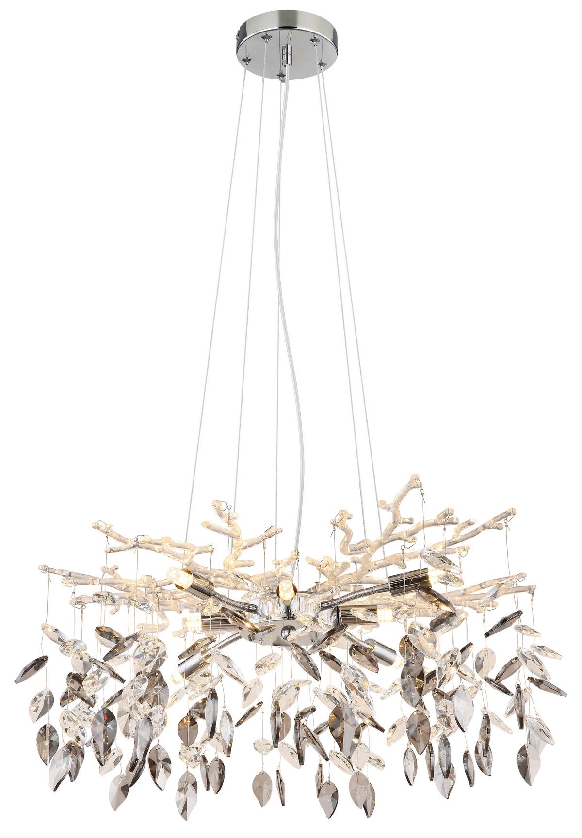 KRONLEUCHTER 64133-8 - Lifestyle, Glas/Metall (61/120cm) - Globo