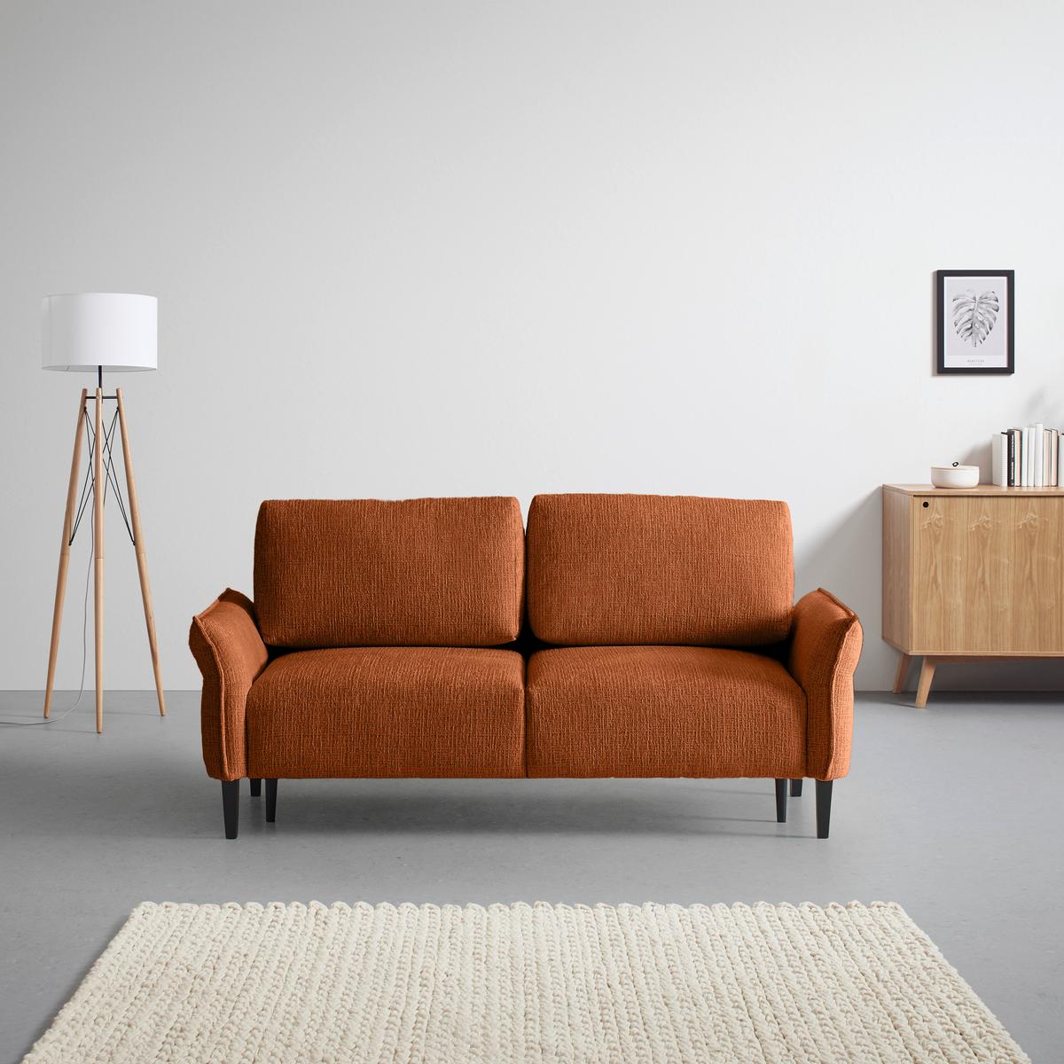 Trosjed Custom - crna/krem, Moderno, tekstil/drvo (183/85/92cm) - Mömax