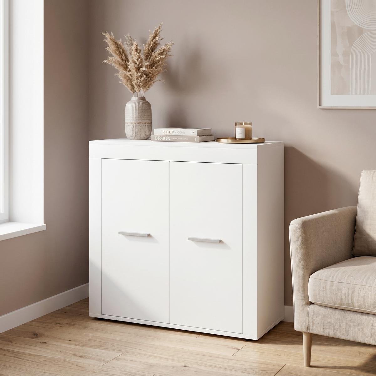 Kommode Usilo 80/89/35 cm Weiss online kaufen ➤ mömax