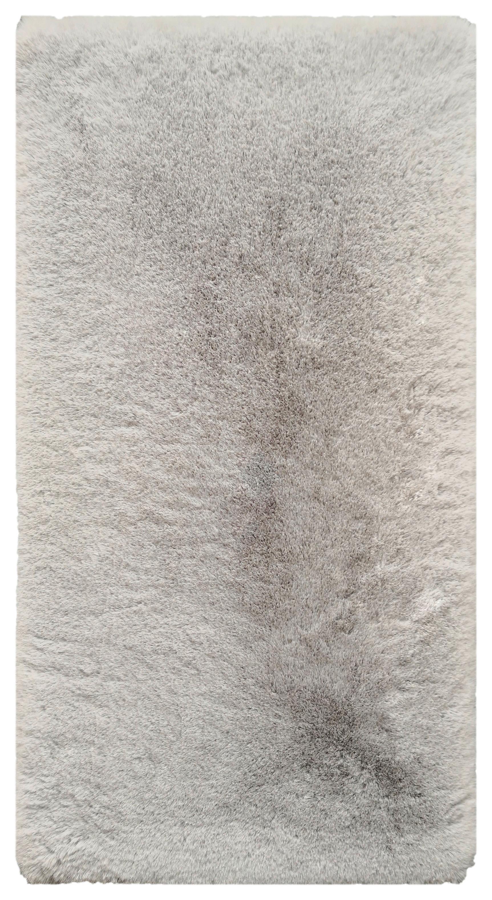 Kunstfell Caroline 1 in Silberfarben ca. 80x150cm - Silberfarben, Textil (80/150cm) - Modern Living