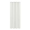 Perdea cu inele tip capsă Abby - alb, Konventionell, textil (140/235cm) - Modern Living