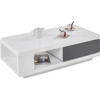 STOLIK KAWOWY CHICAGO - biały, Modern, materiał drewnopochodny (120/36/60cm)