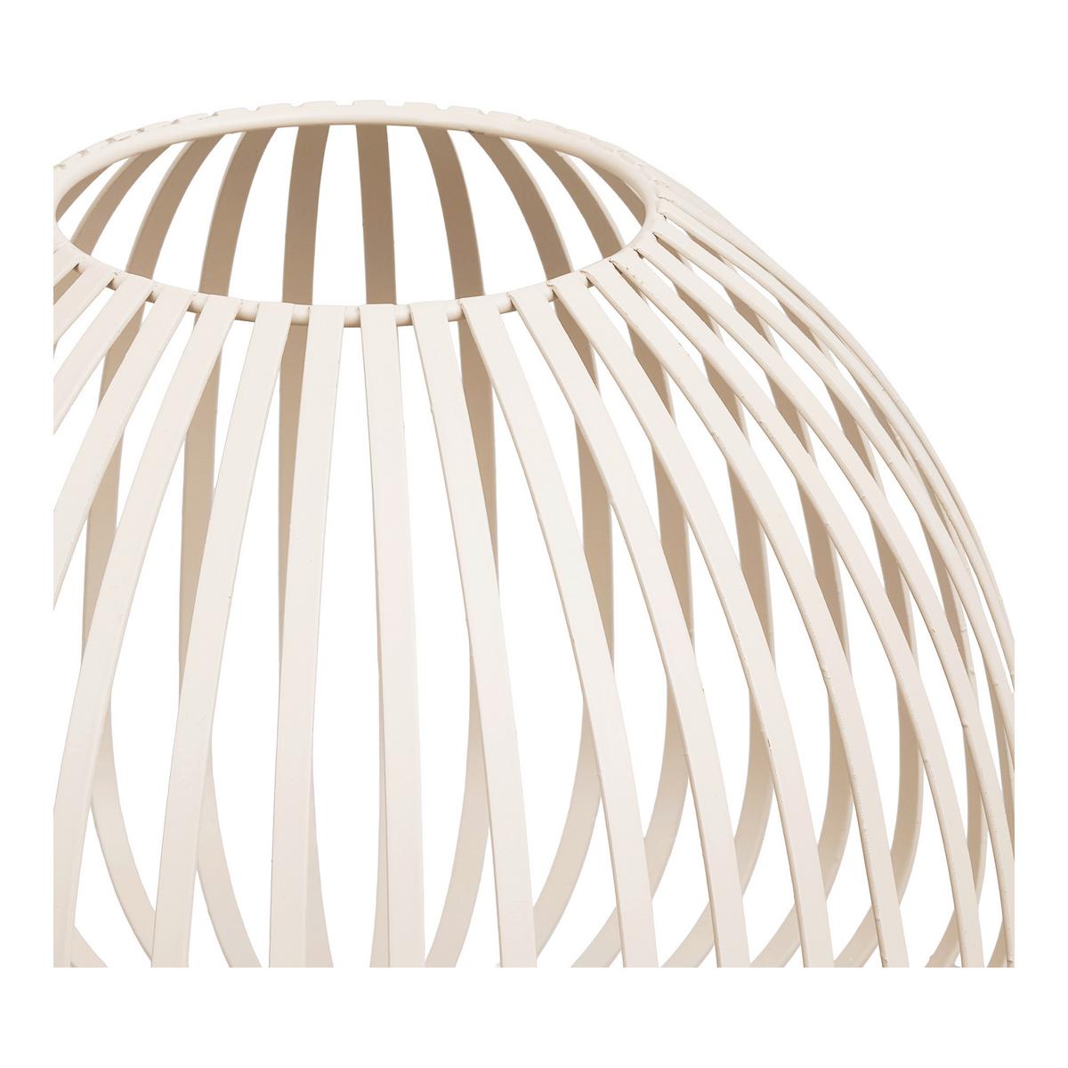 Laterne Stoense Lantern Beige - Beige, Basics, Metall (25/20cm)