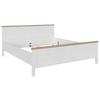 SÄNG KORSIKA -EXKLUSIV- - ekfärgad/pinjefärg, Romantik / Lanthus, trämaterial (180/200cm) - Mömax