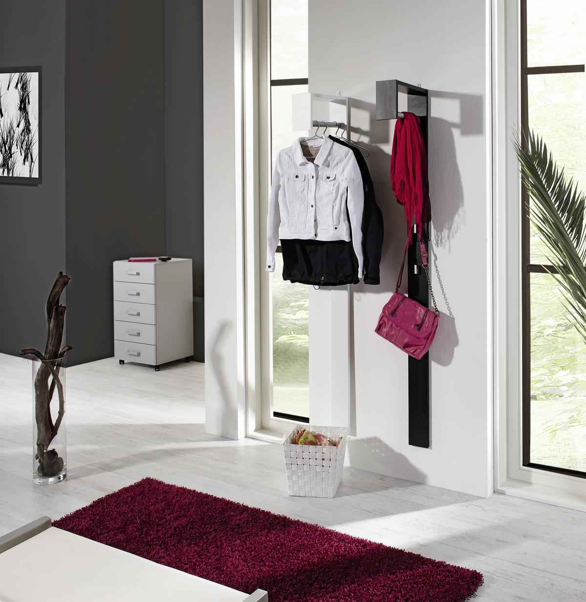 Garderobni Panel Senex, Bela - bela, Moderno, les (10/170/33cm) - Mömax