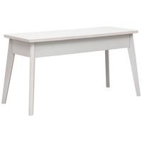 ŁAWKA ERIC - biały, Konventionell, materiał drewnopochodny/drewno (90/47/35cm) - MID.YOU