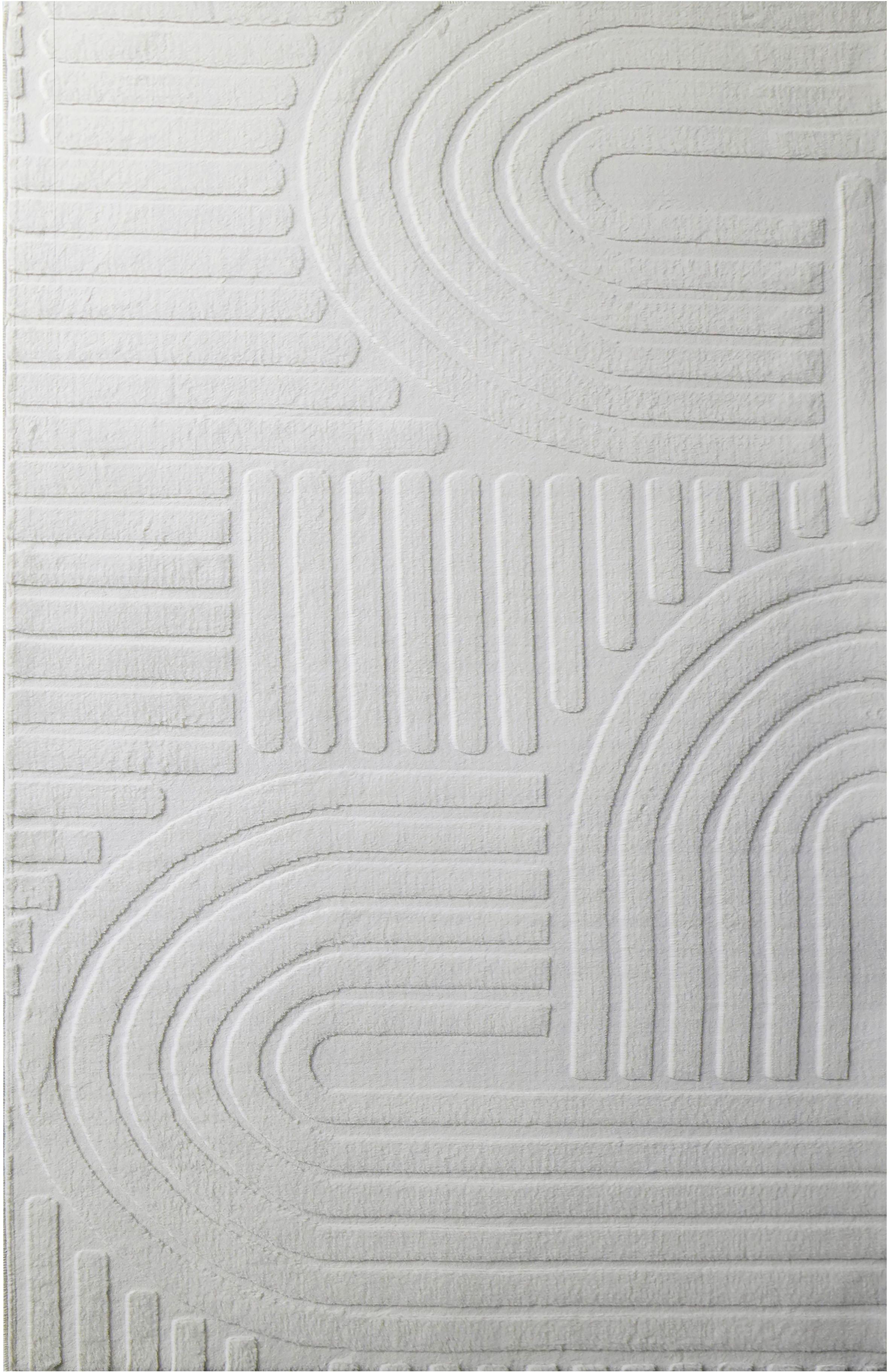 Kunstfell Bella Creme ca. 100x155cm - Perlmutt, Modern, Textil (100/155cm) - Mömax