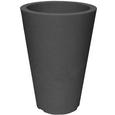 Übertopf Capri Anthrazit - Anthrazit, MODERN, Kunststoff (24/35cm) - Mömax modern living Übertopf Capri Anthrazit - Anthrazit, MODERN, Kunststoff (24/35cm) - Mömax modern living