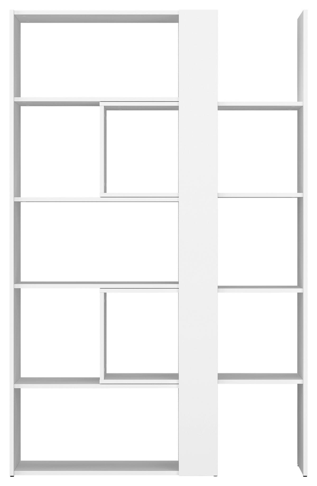 Etajeră MOTUS - alb, Modern, material pe bază de lemn (82-146/180/35cm) - Modern Living
