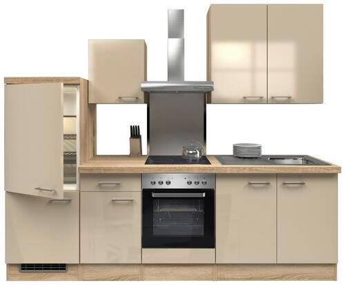 Kuhijski Blok Z Aparati Nepal, Kašmir, Barva Hrasta - barve nerjavečega jekla/kašmir, Moderno, kovina/leseni material (270cm) - FlexWell