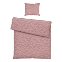 Bettwäscheset Ferns - Mauve, Modern, Textil (160/210cm) - Mömax