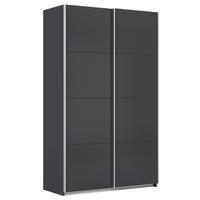 Ormar S Kliznim Vratima Feldkirch - antracit/boje aluminija, Moderno, drvni materijal/metal (136/229/62cm)