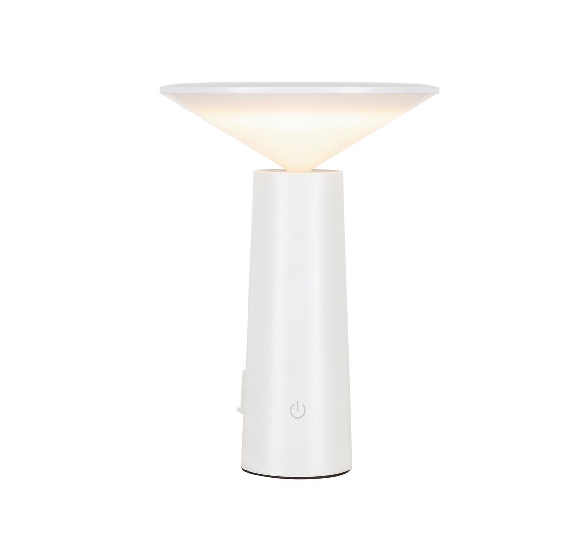Lampă de exterior cu LED KOLIM - alb, Romantik / Landhaus, plastic (14cm) - Modern Living