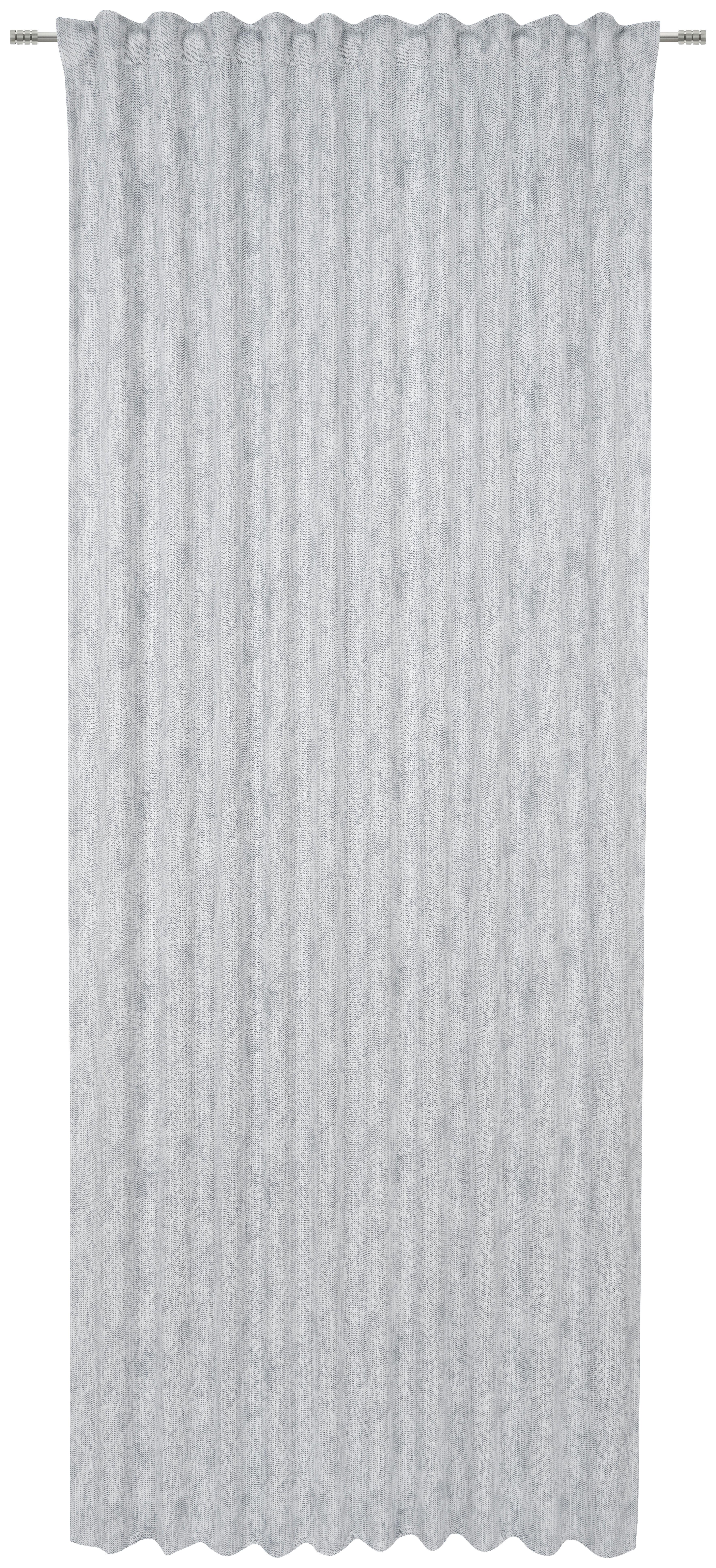 ZASŁONA GOTOWA BEVEREN - czarny, Basics, tkanina (140/245cm) - Esposa