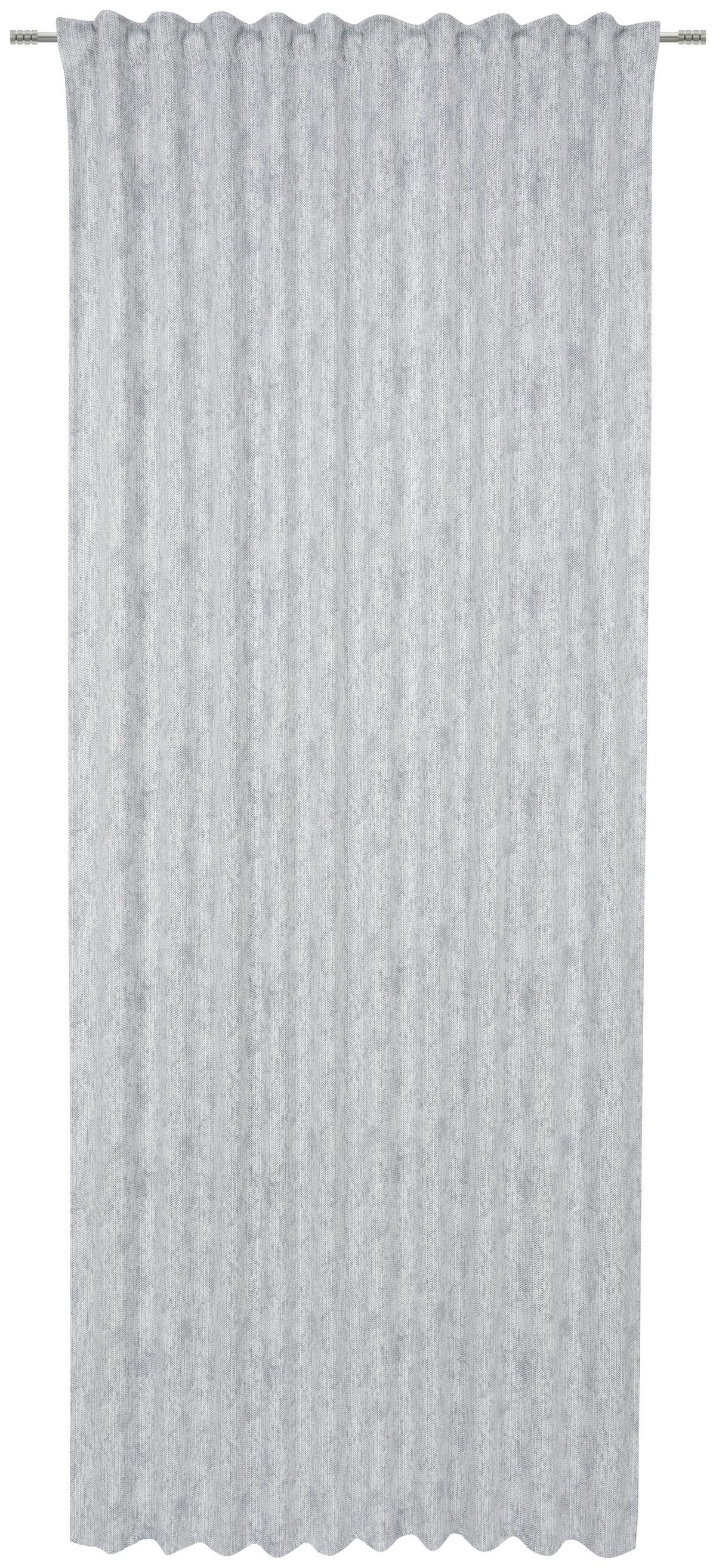 ZASŁONA GOTOWA BEVEREN - czarny, Basics, tkanina (140/245cm) - Esposa